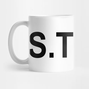 S.T.O.P I.T  (BTS) front and back Mug